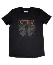 Pantera - Watermarked Skulls (Black) (tričko)