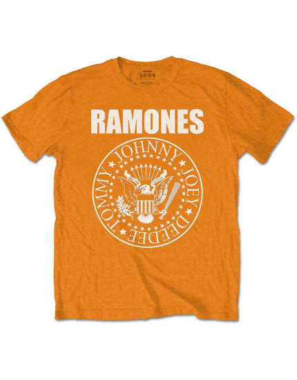 Ramones - Presidential Seal (Orange) (detské tričko) obrázok 1