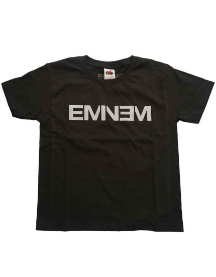 Eminem - Logo (Charcoal Grey) (detské tričko) obrázok 1