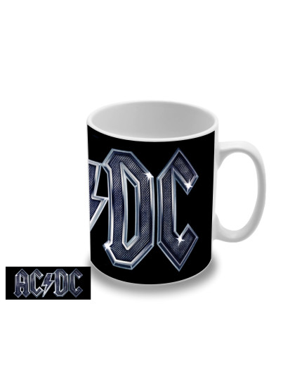 AC/DC Blue Logo hrnček obrázok 1