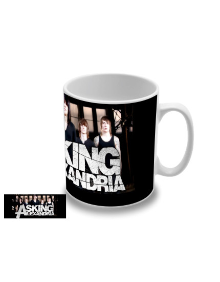 Asking Alexandria Band Portrait 3 hrnček obrázok 1