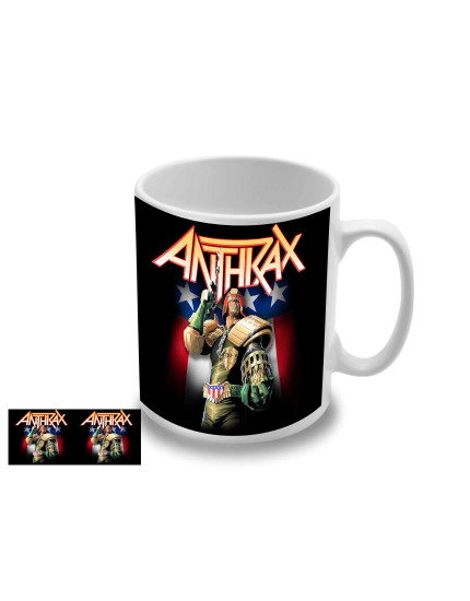 Anthrax Judge Dredd hrnček obrázok 1