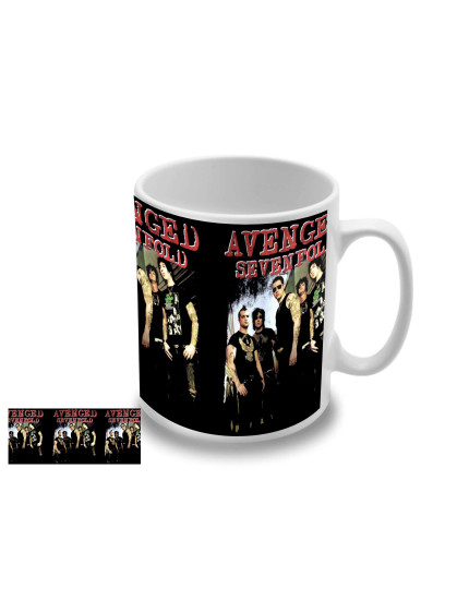 Avenged Sevenfold Band motív 2 hrnček obrázok 1