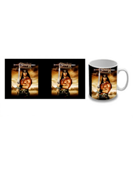 Barbar Conan - Poster hrnček obrázok 1