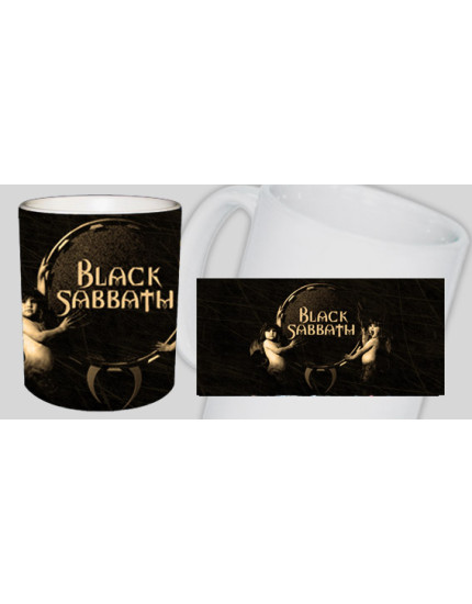 Black Sabbath Logo hrnček obrázok 1