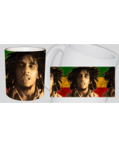 Bob Marley - Rasta Flag hrnček