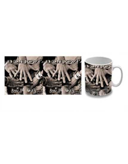 Bon Jovi - Keep the Faith hrnček obrázok 1