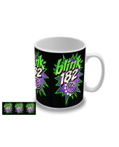 Blink 182 Green Logo hrnček