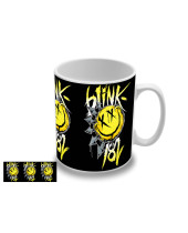Blink 182 Yellow Logo hrnček