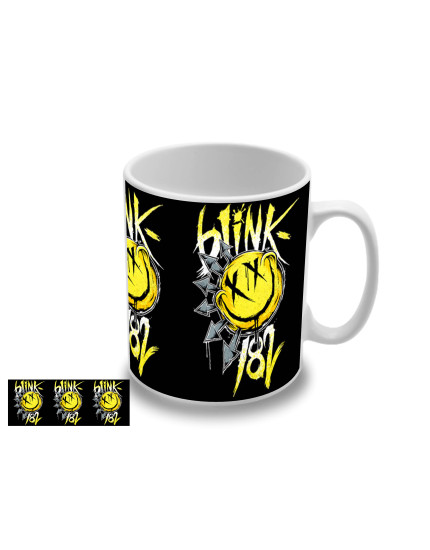 Blink 182 Yellow Logo hrnček obrázok 1