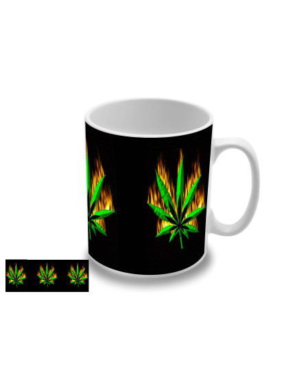 Cannabis motív 2 hrnček obrázok 1