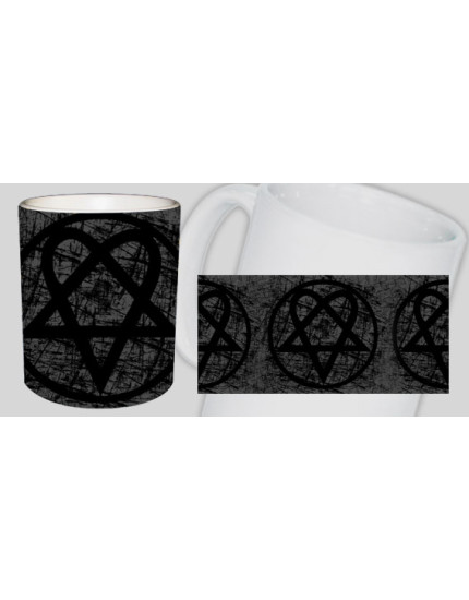 HIM - Heartagram hrnček obrázok 1