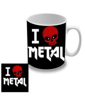 I Love Metal hrnček