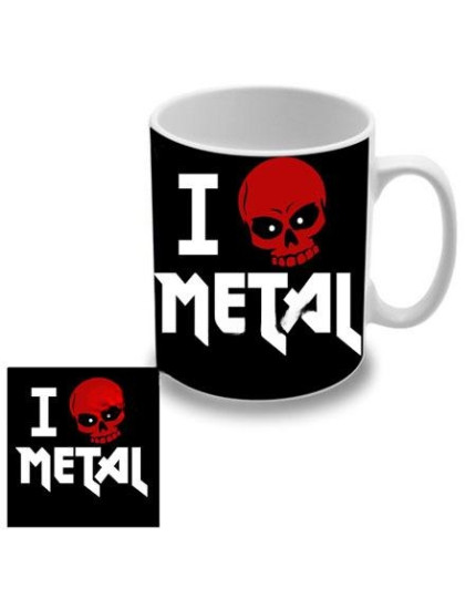 I Love Metal hrnček obrázok 1