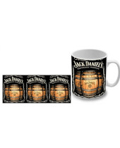 Jack Daniels - Tennessee Barrel Logo hrnček