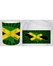 Jamaica - Map hrnček