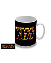 Kiss - Flame Logo hrnček