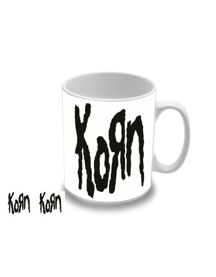 Korn - Black Logo hrnček obrázok 1