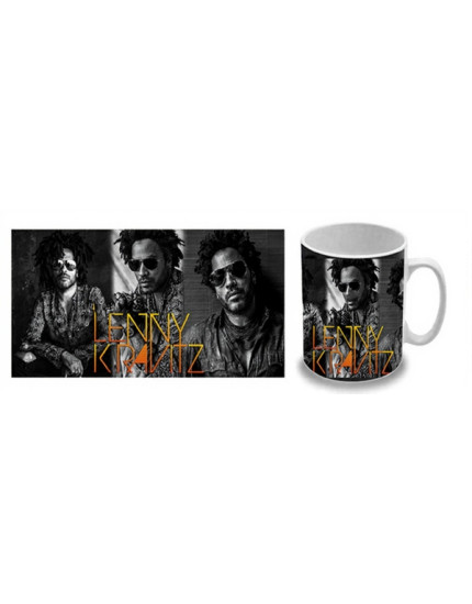 Lenny Kravitz - Logo and Portrait hrnček obrázok 1