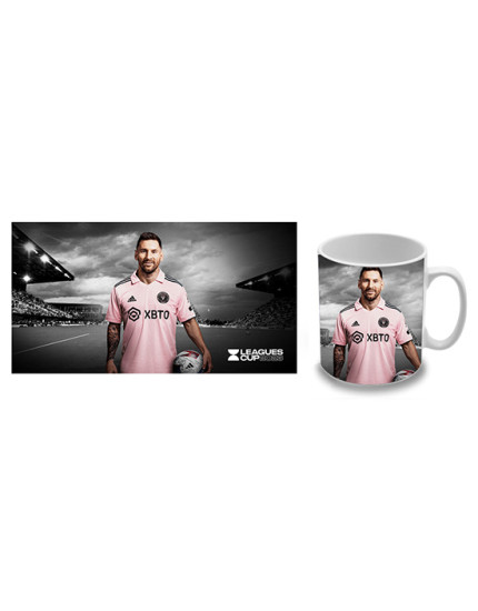 Lionel Messi - Inter Miami CF Motive 2 hrnček obrázok 1