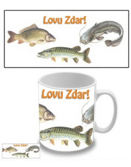 Lovu Zdar! - Ryby hrnček obrázok 1