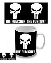 Punisher - Logo and Skull hrnček