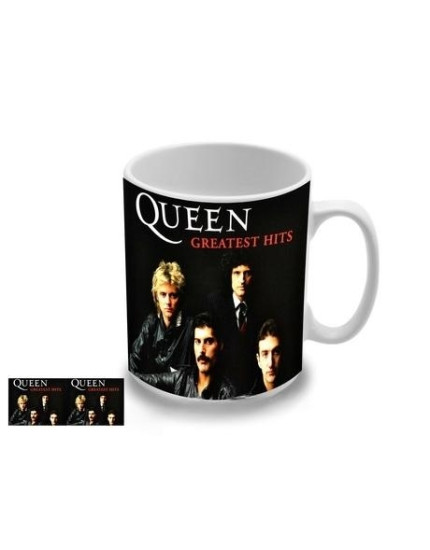 Queen - Greatest Hits hrnček obrázok 1
