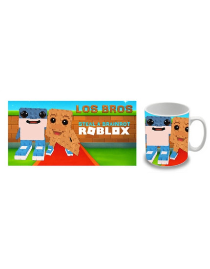 Roblox (Steal a Brainrot) - Los Bros hrnček obrázok 1