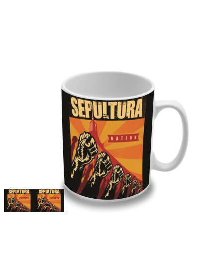 Sepultura - Nation hrnček obrázok 1