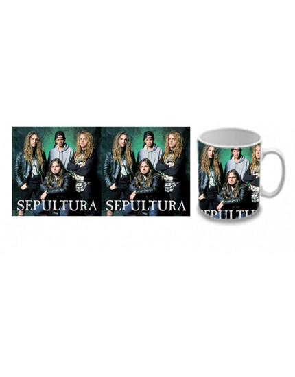 Sepultura - Classic Band Poster hrnček obrázok 1