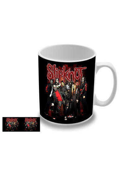 Slipknot - Band motív 3 hrnček obrázok 1