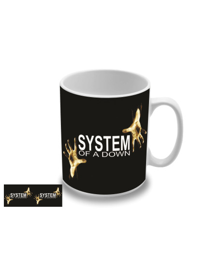 System of a Down - Hand hrnček obrázok 1