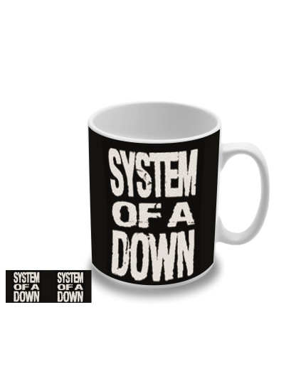 System of a Down - Logo hrnček obrázok 1