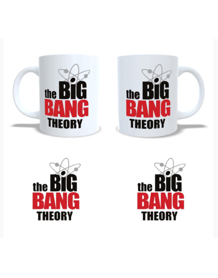 Big Bang Theory - Logo hrnček obrázok 1