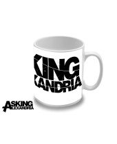 Asking Alexandria Black Logo hrnček