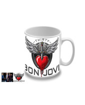 Bon Jovi Band and Logo hrnček