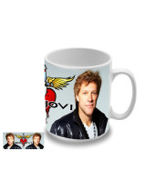 Bon Jovi Jon and Logo hrnček