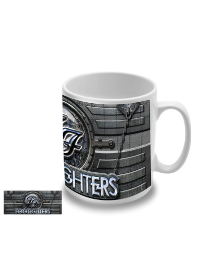 Foo Fighters - Steel Logo hrnček obrázok 1