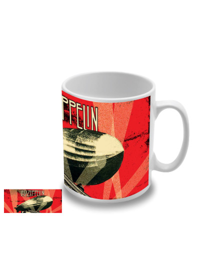 Led Zeppelin - Red Zeppelin hrnček obrázok 1