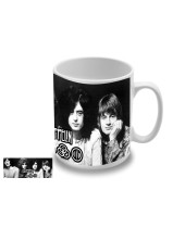 Led Zeppelin - Black and White Logo hrnček