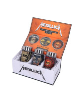 Metallica set poldecákov (3 kusy) 8 cm