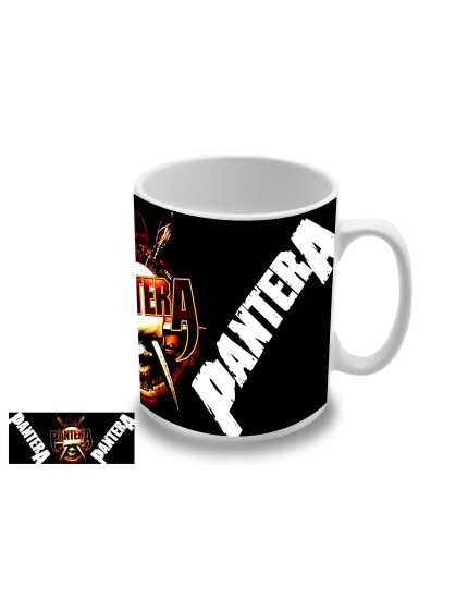 Pantera Logo Skull hrnček obrázok 1