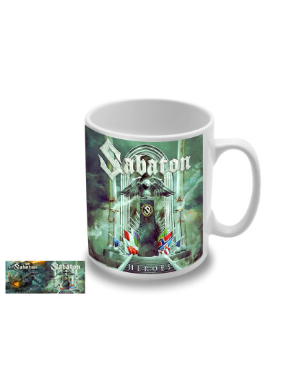 Sabaton - Heroes hrnček obrázok 1