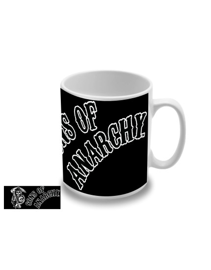 Sons of Anarchy - Reaper and Logo hrnček obrázok 1