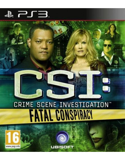 CSI 6 - Fatal Conspiracy (PS3) obrázok 1