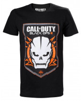 Call of Duty - Black Ops 3 Game Logo with Skull (T-Shirt)