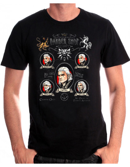 Witcher Shave and Haircut (T-Shirt) obrázok 1