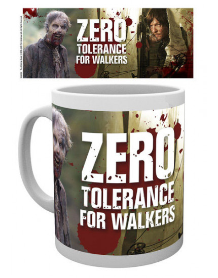 Walking Dead hrnček No Tolerance For Walkers obrázok 1