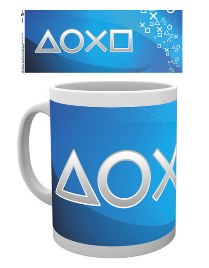 PlayStation hrnček Silver Buttons obrázok 1