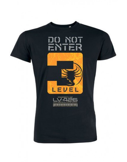 Alien - Do Not Enter Level 3 (T-Shirt) obrázok 1